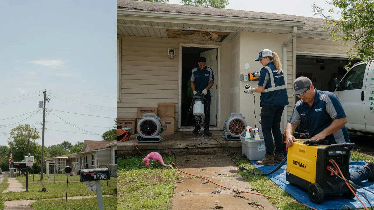 Storm Damage Water Removal in New Madrid, MO near me